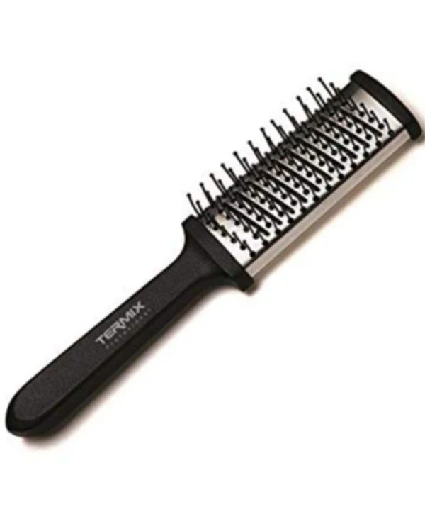Termix - Плоска термощітка, мала Flat Thermal Hairbrush Чорний