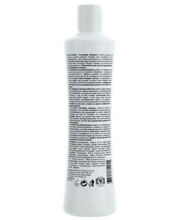 Chi - Разглаживающий шампунь Enviro Smoothing Shampoo 355 мл back