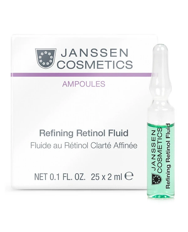 Janssen cosmetics - Интенсивно восстанавливающий флюид с ретинолом Refining Retinol Fluid 2 мл х 25 шт