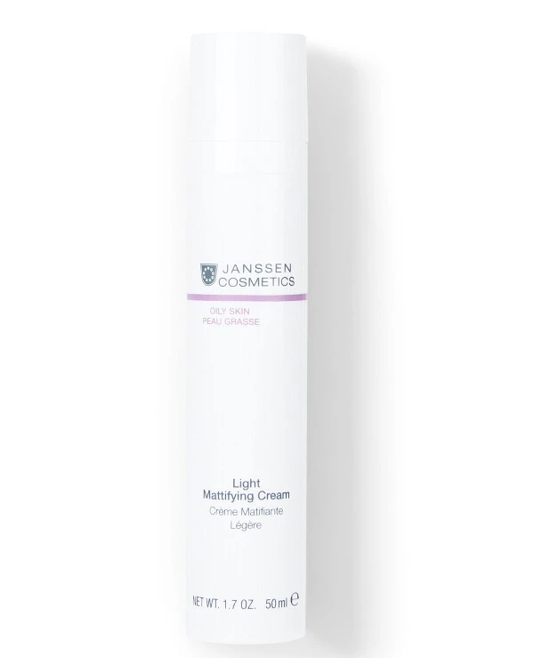 Janssen cosmetics - Легкий 24-часовой матирующий крем Light Mattifying Cream 50 мл