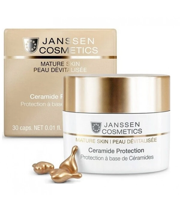 Janssen cosmetics - Капсулы с церамидами Ceramide Protection Capsules 30 шт
