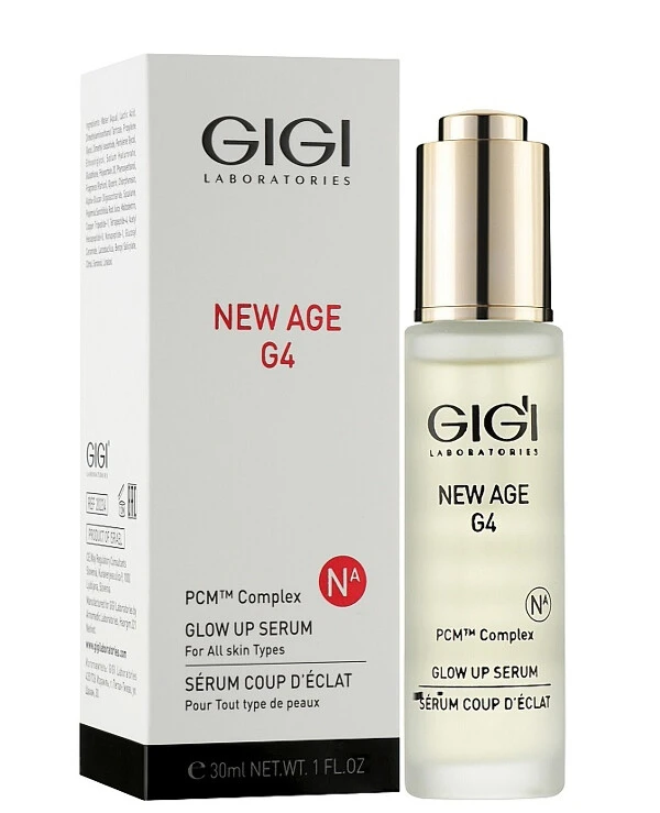 Gigi cosmetics - Сыворотка для сияния кожи New Age G4 Glow Up Serum 30 мл