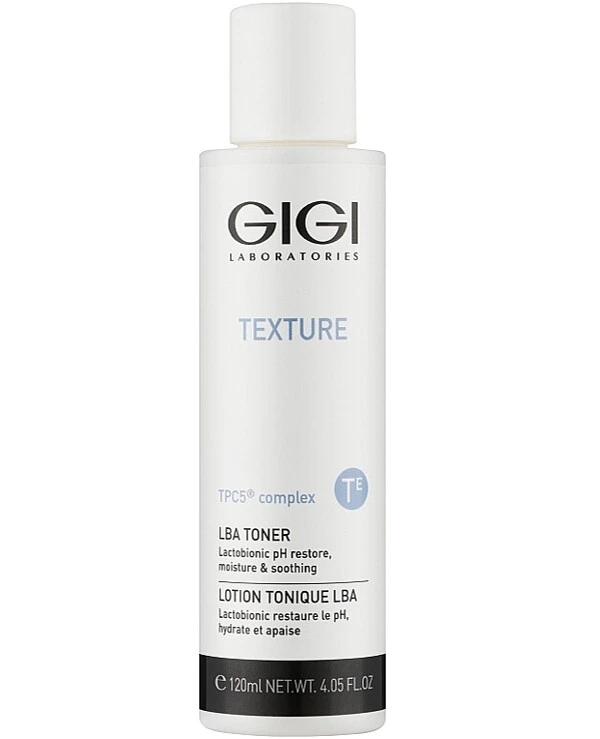 Gigi cosmetics - Тоник-пилинг для очищения лица Texture LBA Toner 120 мл