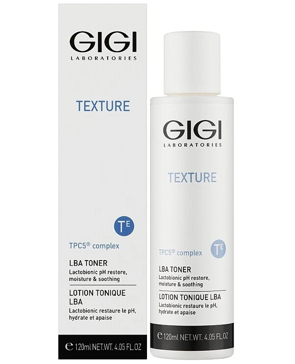 Gigi cosmetics - Тоник-пилинг для очищения лица Texture LBA Toner 120 мл back