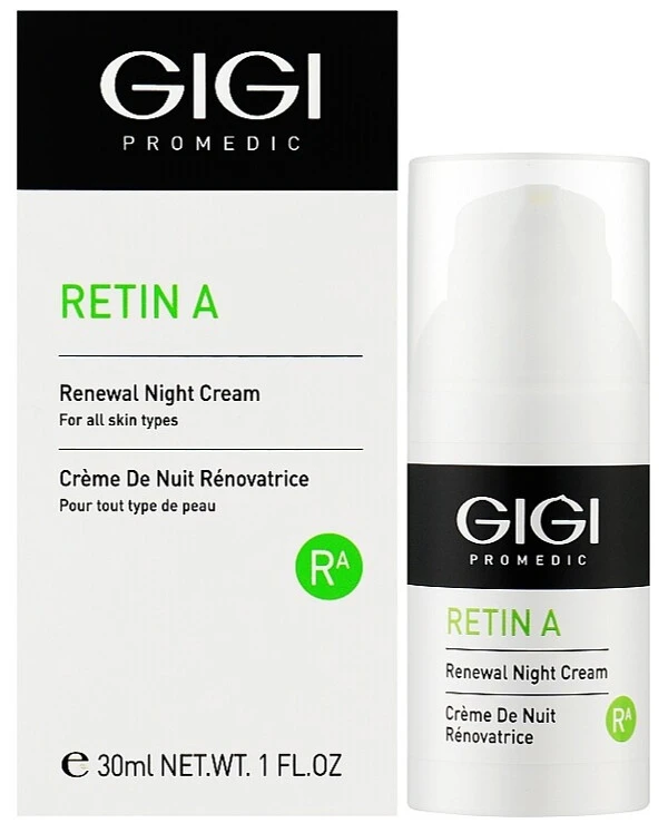 Gigi cosmetics - Обновляющий ночной крем для лица Retin A Renewal Night Cream 30 мл
