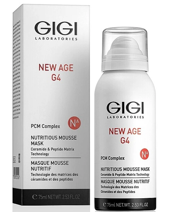 Gigi cosmetics - Мусс-маска для лица New Age G4 Nutritious Mousse Mask 75 мл back