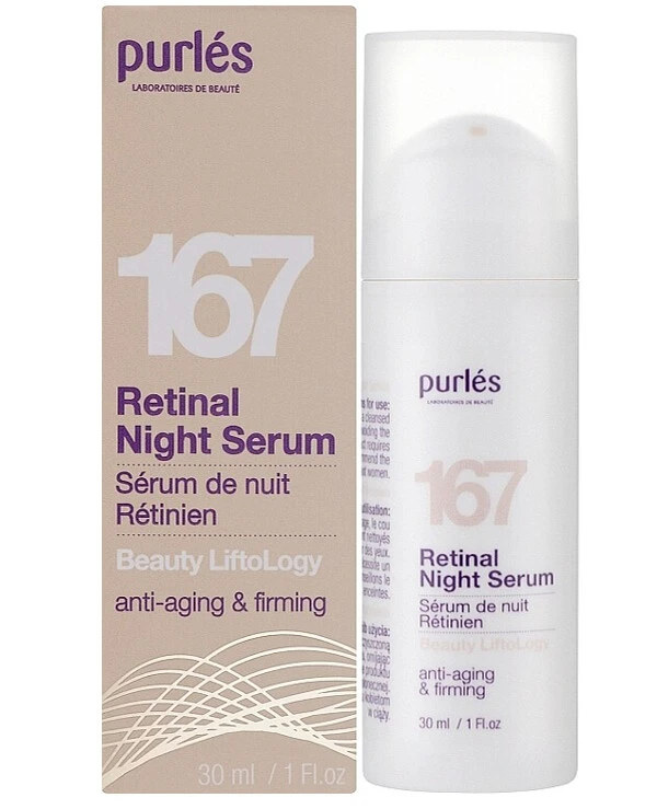 Purles - Night serum with retinal Beauty LiftoLogy 167 Retinal Night Serum 30ml