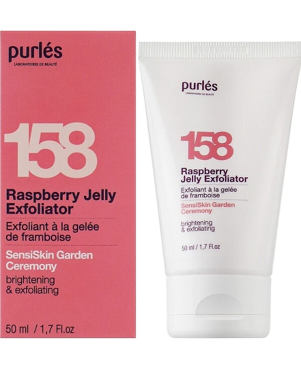 Purles - Малиновый энзимный эксфолиант SensiSkin Garden Ceremony Raspberry Jelly Exfoliator 50 мл