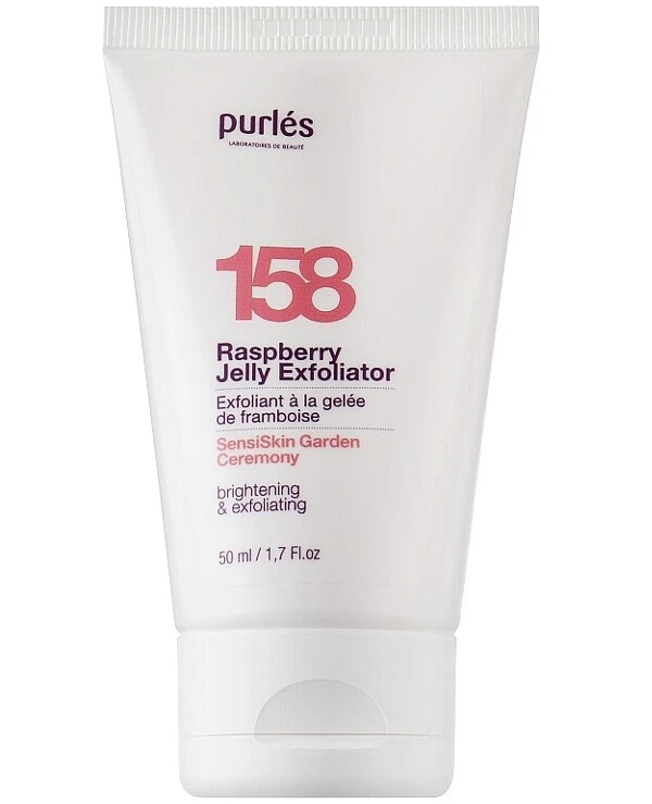 Purles - Малиновый энзимный эксфолиант SensiSkin Garden Ceremony Raspberry Jelly Exfoliator 50 мл back