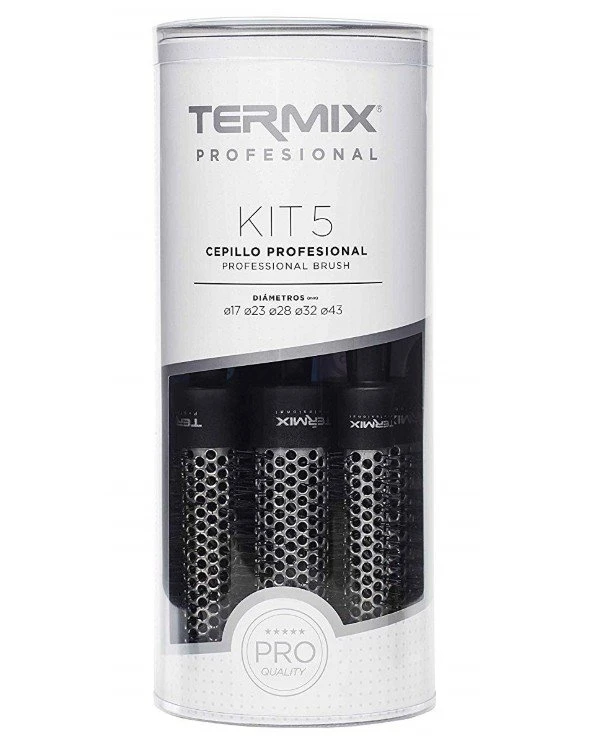 Termix - Набор термобраш Cit 5 Черный, 17