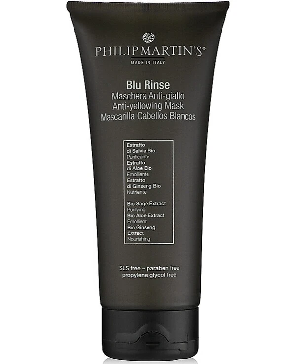 Philip Martin's - Маска для светлых волос Blu Rinse Anti-Yellowing Mask 200 мл