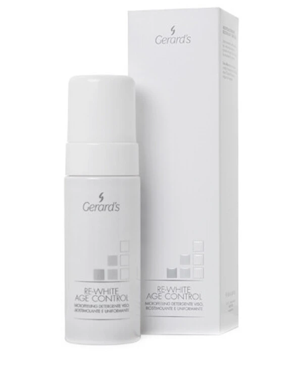 Gerard's Cosmetics - Skin cleansing foam with enzyme micropeeling Re-White Age Control Micropeeling 160 ml