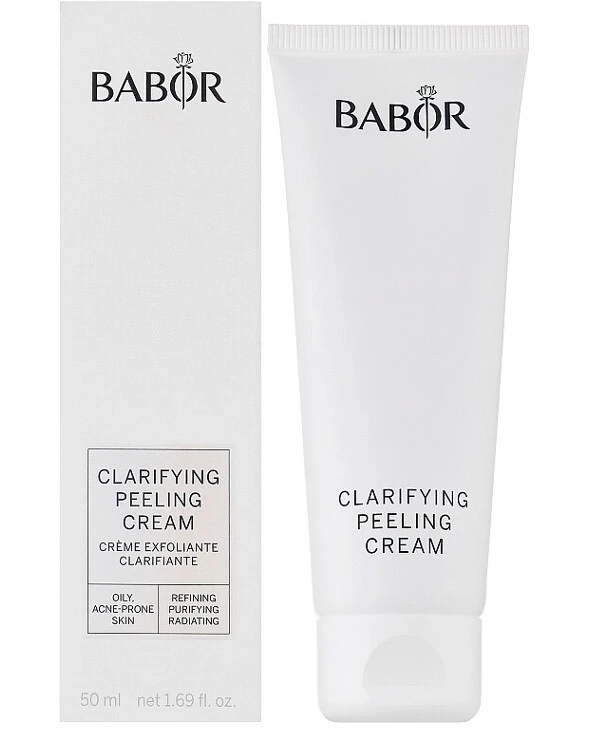 Babor - Очищающий пилинг-крем для жирной кожи Clarifying Peeling Cream 50 мл back