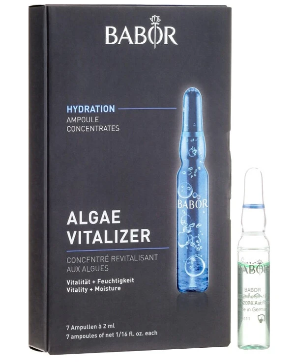 Babor - Ампулы для лица с водорослями Ampoule Serum Concentrates Algae Vitalizer 2 мл х 7 шт