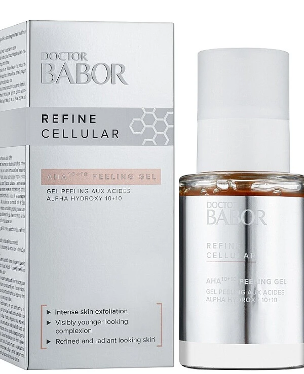 Babor - Высококонцентрированный АНА-пилинг-гель "10+10" для лица Doctor Babor Refine Cellular Aha 10+10 Peeling Gel 50 мл