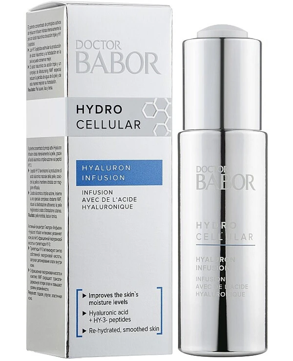 Babor - Сыворотка для лица с гиалуроновой кислотой Doctor Babor Hydro Cellular Hyaluron Infusion 30 мл