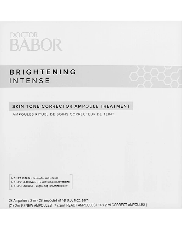 Babor - Ампулы для коррекции тона кожи лица Doctor Babor Brightening Intense Skin Tone Corrector Treatment 56 мл