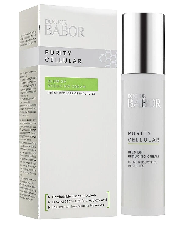 Babor - Крем против акне Doctor Babor Purity Cellular Blemish Reducing Cream 50 мл