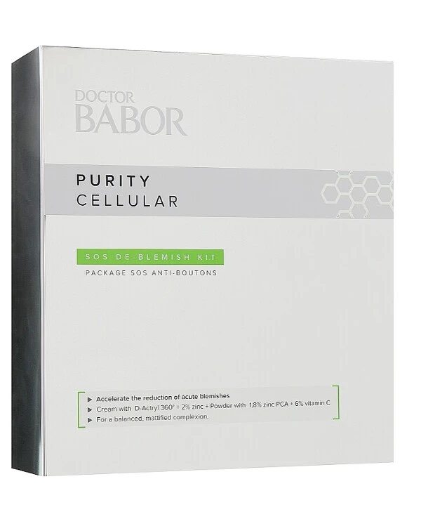 Babor - Набор против угревой сыпи Babor Doctor Purity Cellular SOS De-Blemish Kit 5 мл