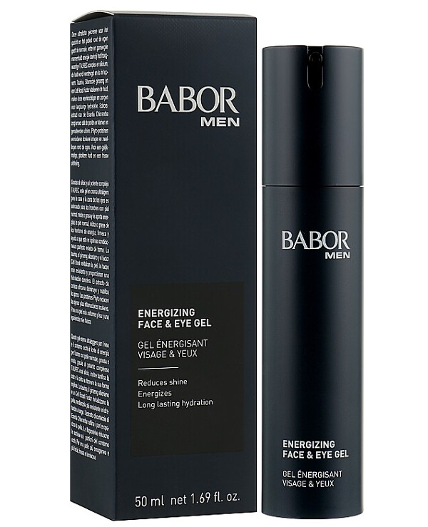Babor - Gel for face and eyelids Energy activator Men Energizing Face & Eye Gel 50ml back