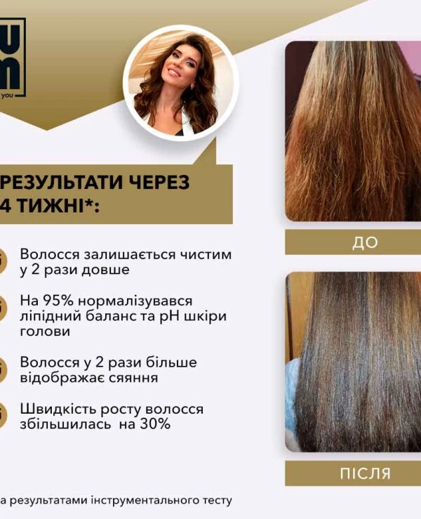 Lum Шампунь для волосся Сила та блиск | 8