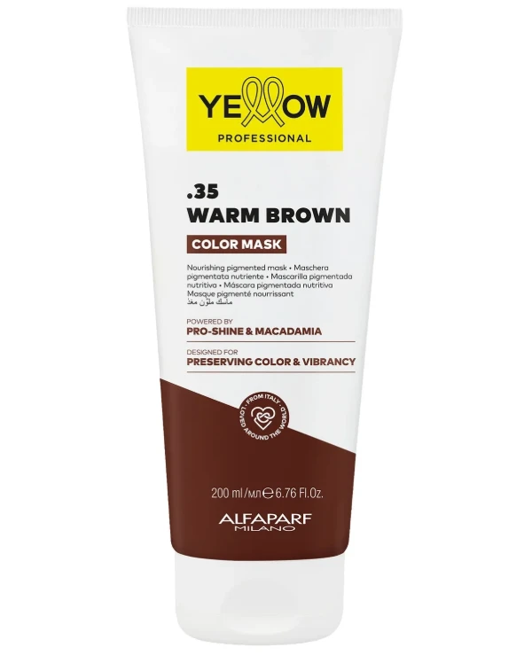 Yellow Тонкувальна маска для волосся | Маска для тонування волосся Color Care Yellow - 35