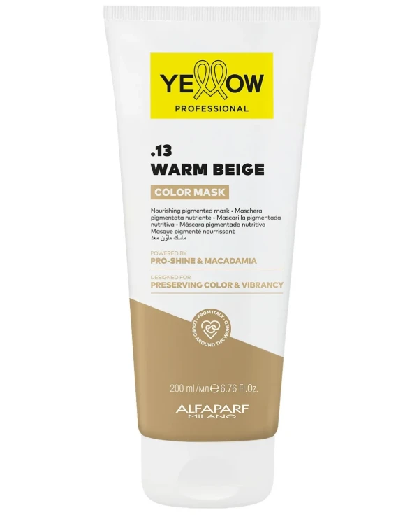 Yellow Тонкувальна маска для волосся | Маска для тонування волосся Color Care Yellow - 13