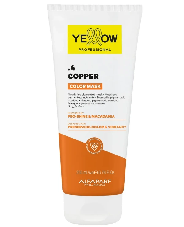 Yellow Тонкувальна маска для волосся | Маска для тонування волосся Color Care Yellow - 4