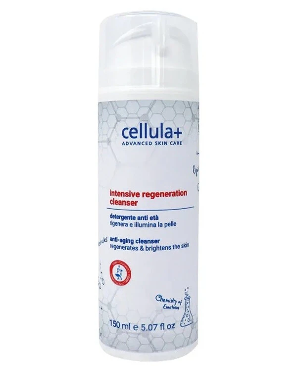 Cellula+ - Восстанавливающее и очищающее средство для лица Intensive regeneration cleanser 150 мл