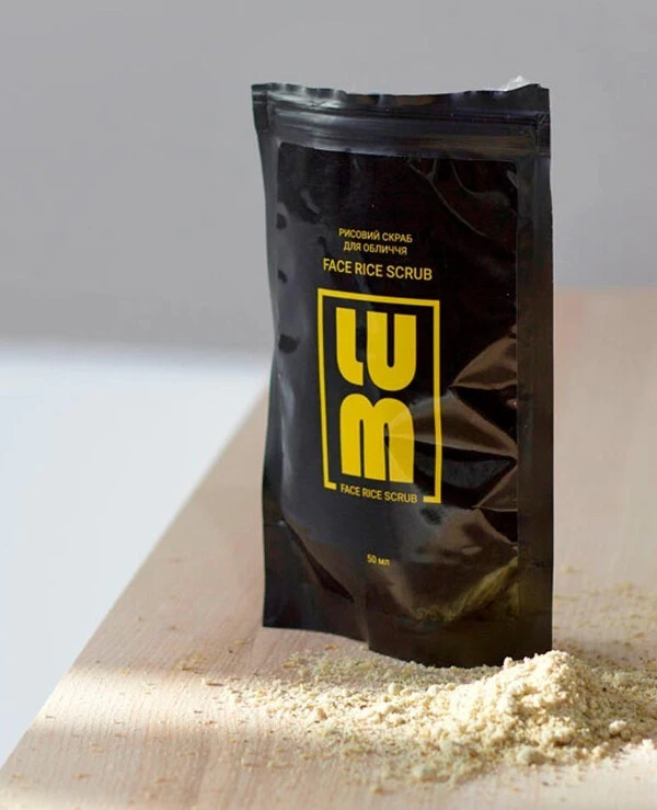 Lum - Rice scrub Face Rice Scrub 50ml back