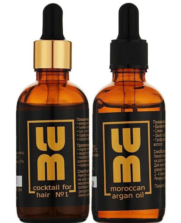Lum - Hair set Active growth Duet (hair/coc/50ml + oil/50ml) 