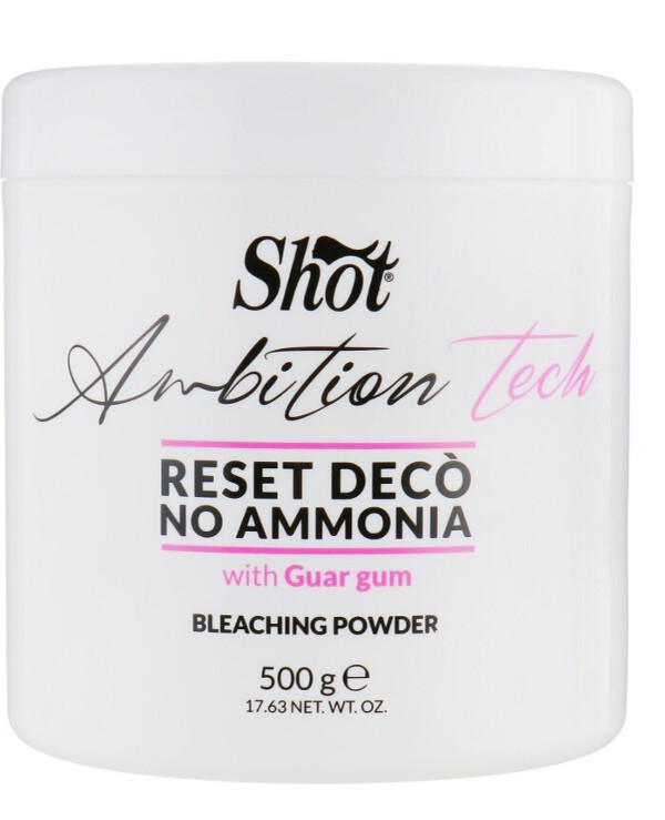 Shot - Ammonia-free lightening powder Reset Deco No Ammonia 500g