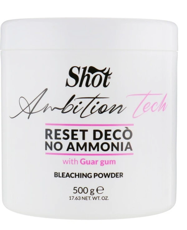 Shot - Осветляющий порошок без аммиака Reset Deco No Ammonia 500 г