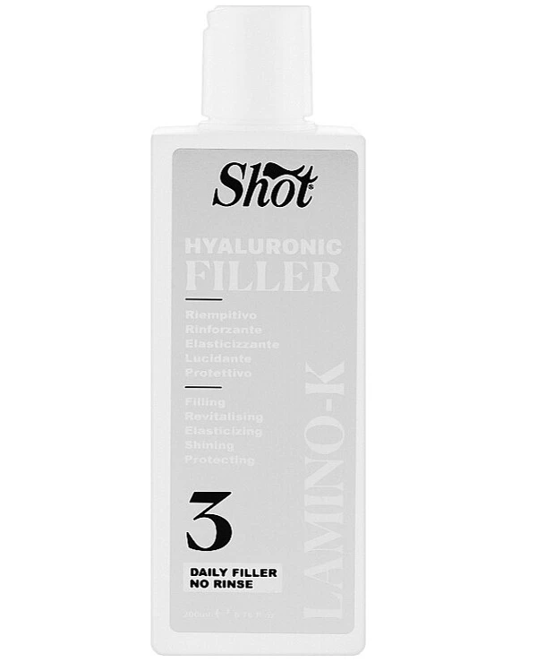 Shot - Гиалуроновый филлер для волос Lamino-K Hyaluronic Filler 200 мл