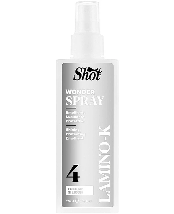 Shot - Финишной спрей для волос Lamino-K Wonder Spray 200 мл