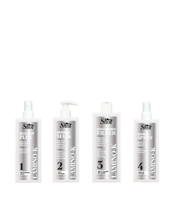 Shot - Hair reconstruction kit Lamino-K Treatment System 