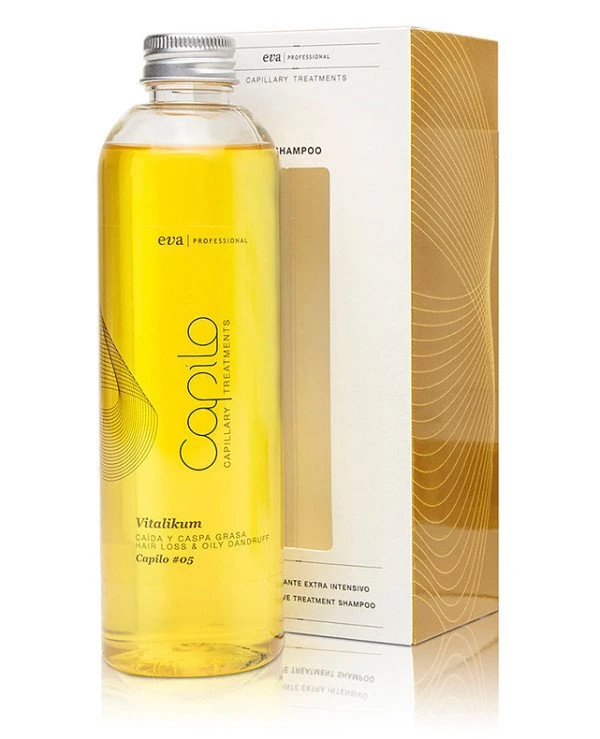 Eva Professional - Shampoo therapeutic against hair loss and oily dandruff Capilo Vitalikum Shampoo №05 250ml