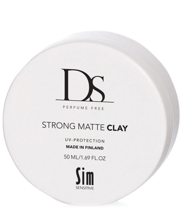 Sim Sensitive - Матовая глина для волос DS Strong Matte Clay 50 мл