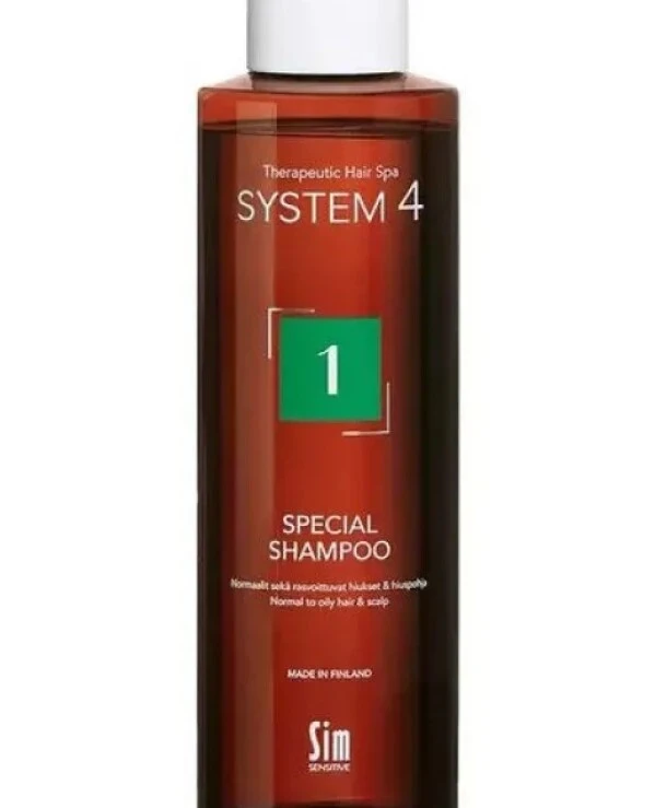 Sim Sensitive Шампунь для нормальной и склонной к жирности кожи головы | System 4 1 Special Shampoo фото, цена, купить