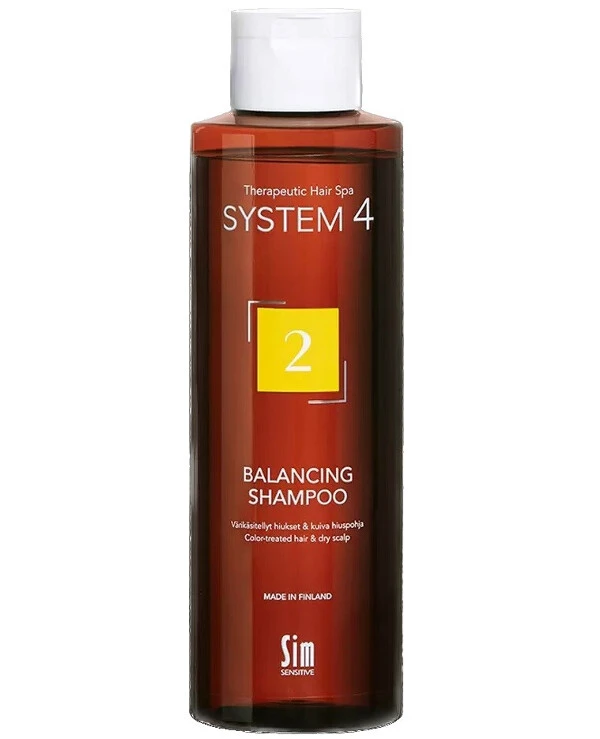 Sim Sensitive Шампунь для сухих, окрашенных и поврежденных волос | System 4 2 Balancing Shampoo фото, цена, купить