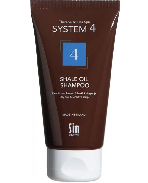Sim Sensitive - Шампунь для жирной и чувствительной кожи головы System 4 4 Shale Oil Shampoo 75 мл