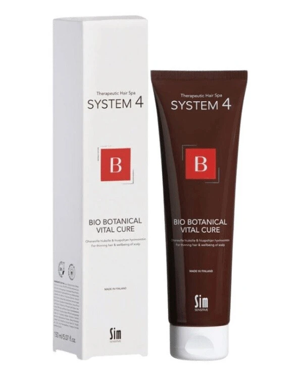 Sim Sensitive - Бальзам для кожи головы от выпадения волос System 4 BB Vital Cure 150 мл