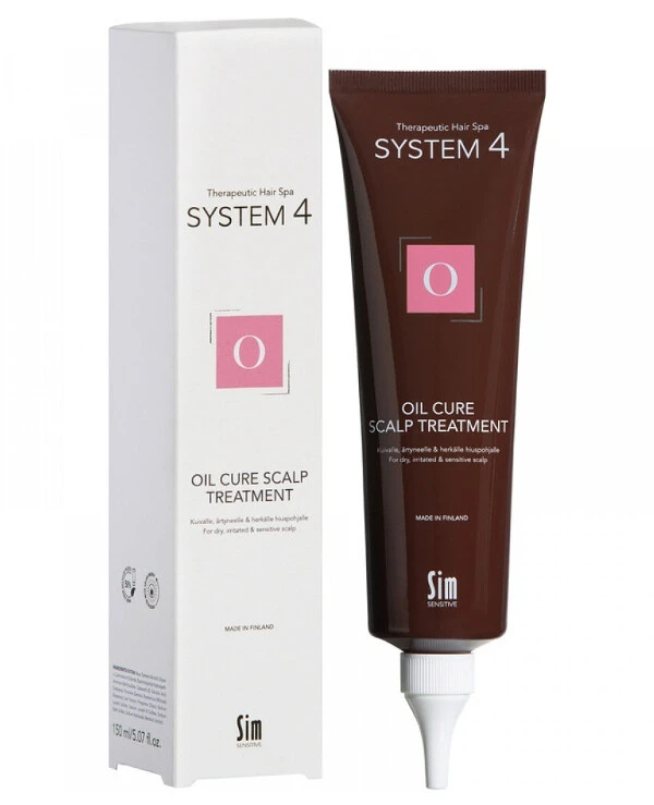 Sim Sensitive Пилинговая маска для очищения кожи головы | System 4 O Oil Cure фото, цена, купить