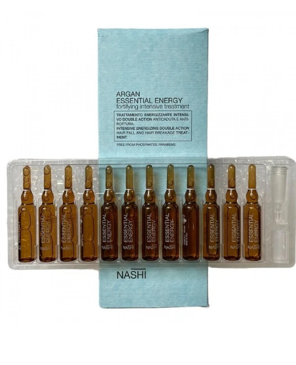 Nashi Argan - Интенсивно укрепляющие ампулы против выпадения волос Essential Energy Fortifying Intensive Treatment 6 мл х 12 шт