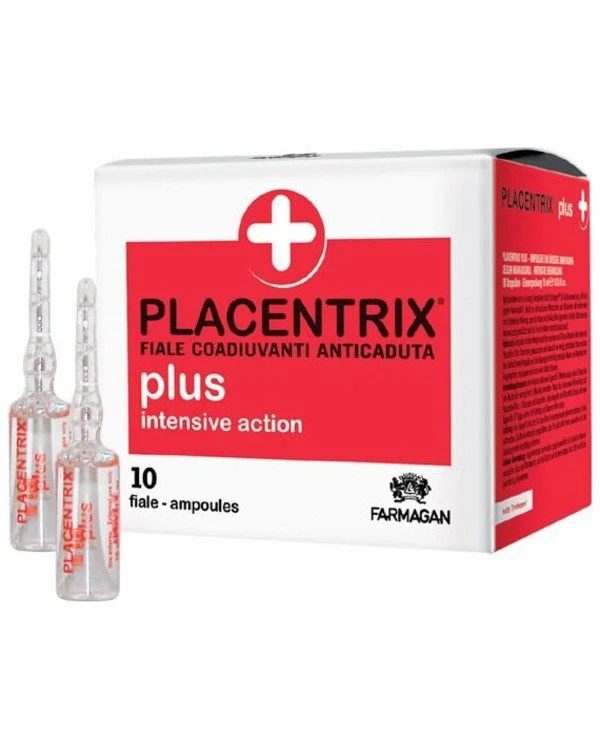 Farmagan - Лосьон от выпадения волос интенсивного действия в ампулах Placentrix Plus Intensive Action 10 мл х 10 шт