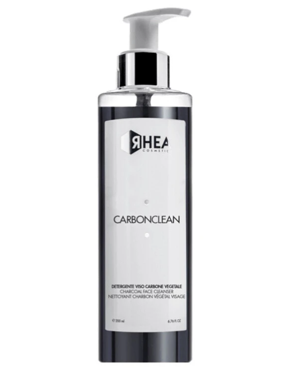 Rhea Cosmetics - Charcoal facial cleansing emulsion CarbonClean 200ml