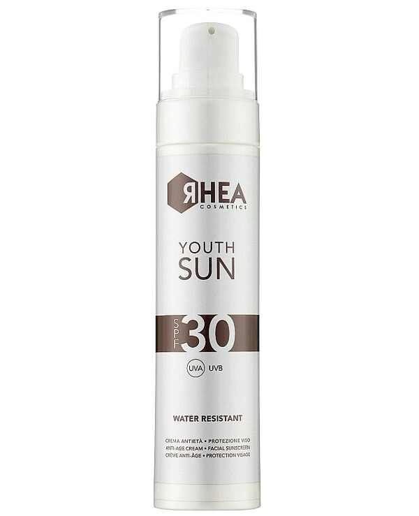 Rhea Cosmetics - Антивозрастной солнцезащитный крем для лица SPF 30 Anti-Age Cream Facial Sunscreen 50 мл