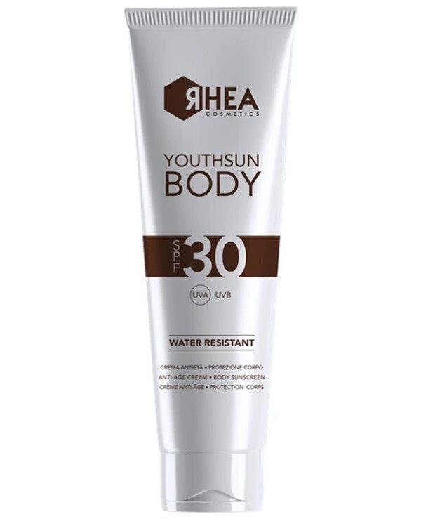 Rhea Cosmetics - Солнцезащитный anti-age крем для тела YouthSun Body SPF30 150 мл