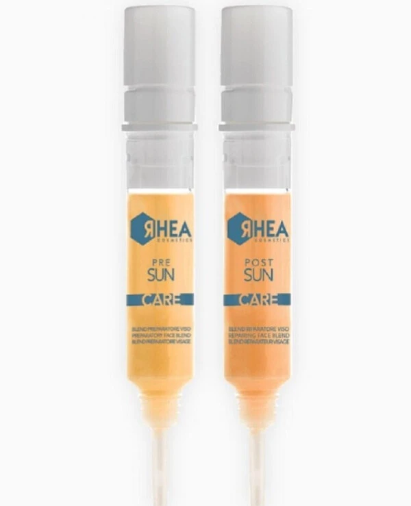 Rhea Cosmetics - Солнцезащитный уход за лицом и шеей пролонгированного действия Revitalsummer 15 мл х 2 шт