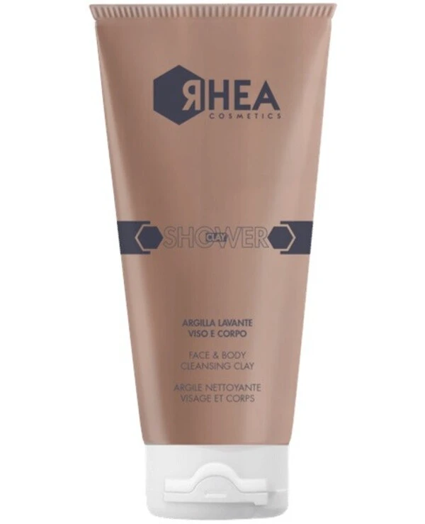 Rhea Cosmetics Очищающая глина для лица и тела | ShowerClay Cleansing Clay фото, цена, купить